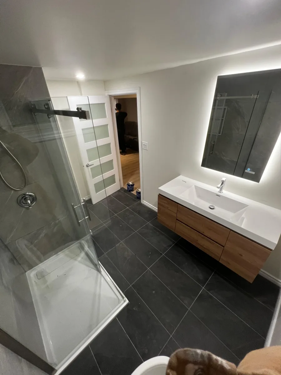 Custom Bathroom Build