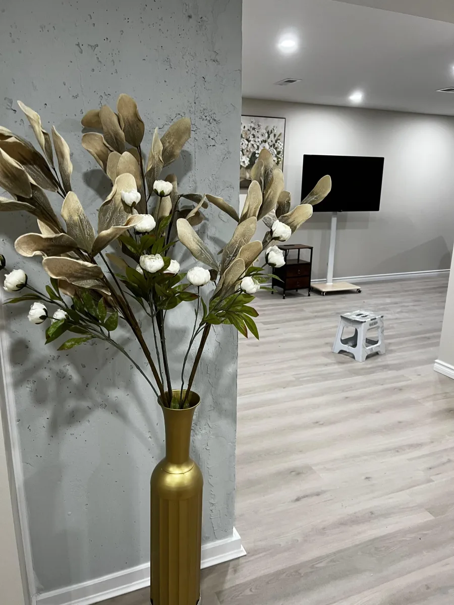 Modern Basement Transformation